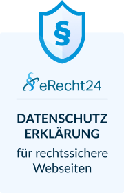 Rechtssichere Datenschutzerklärung mit erecht24